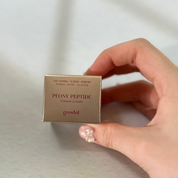 [MINI] GOODAL PEONY PEPTIDE Volume Ampoule/Cream 10ml