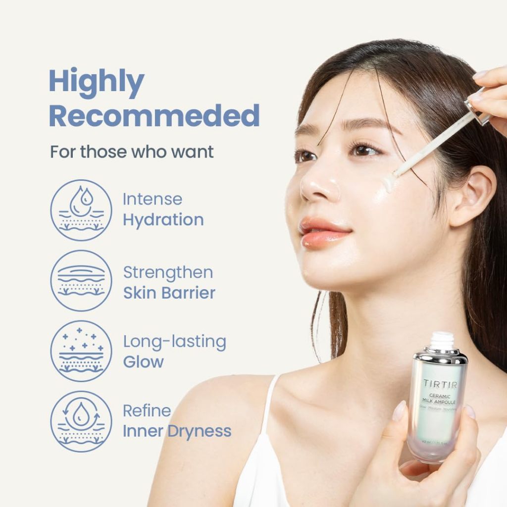 TIRTIR Ceramic Milk Ampoule 40ml / 10ml