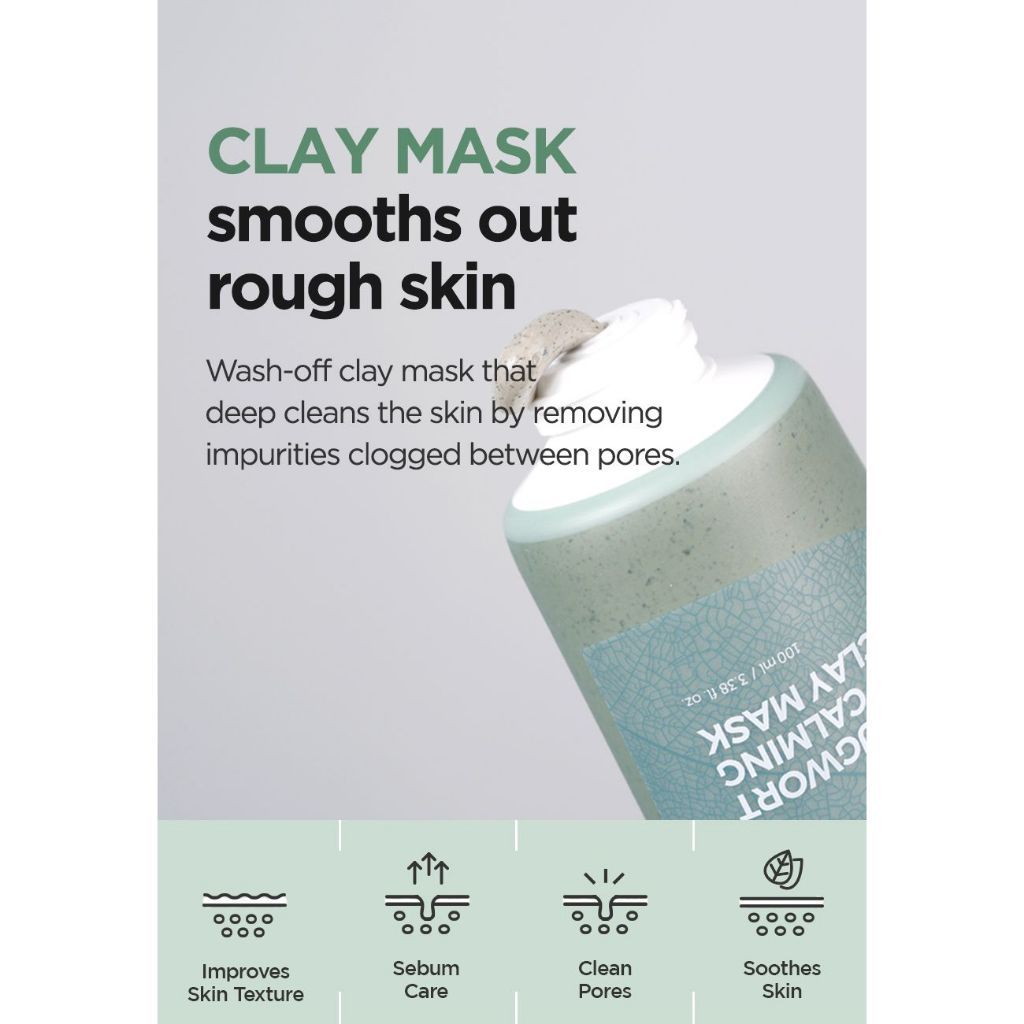 ISNTREE Mugwort Calming Clay Mask 100ml