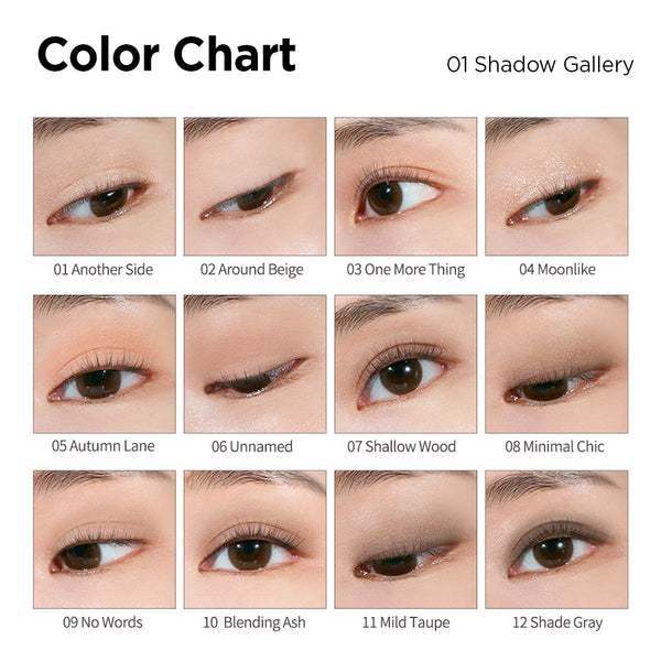 Paleta de sombras y contorno CLIO (4 tipos)