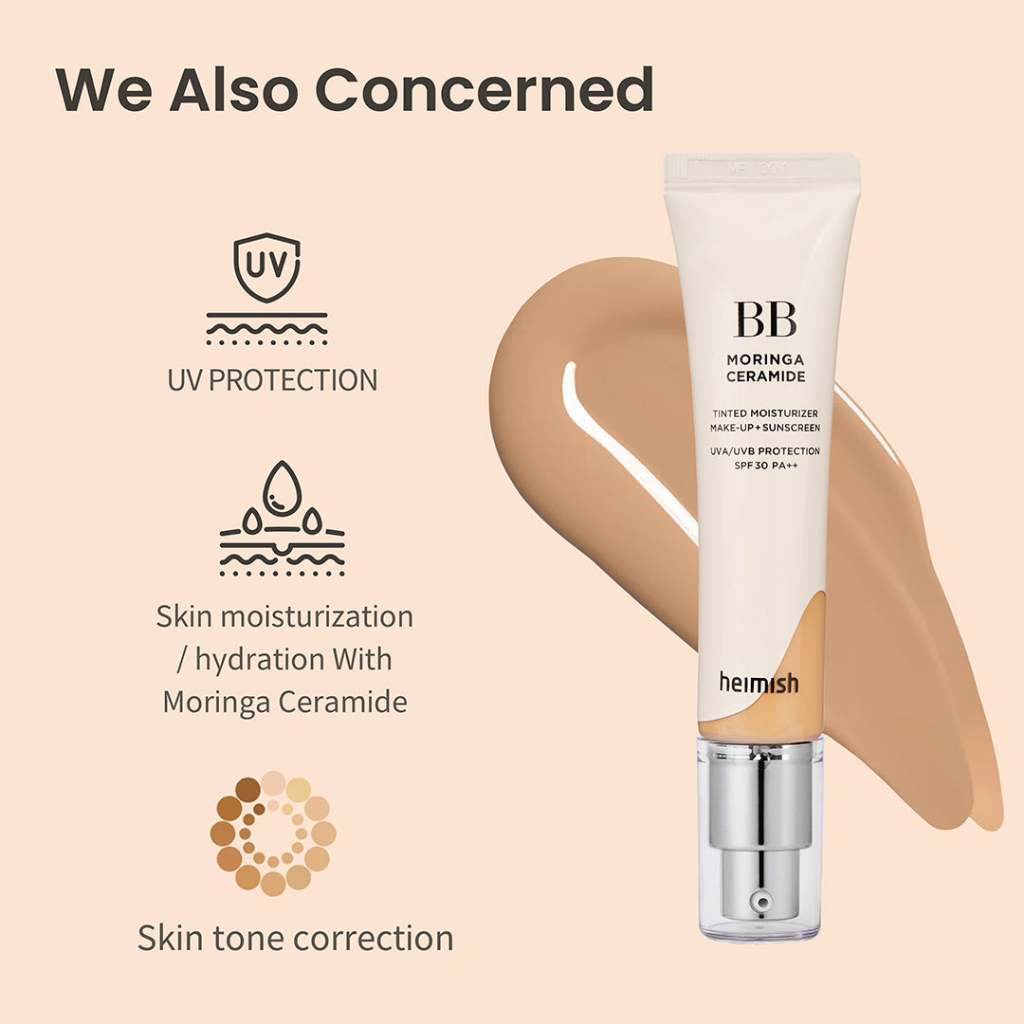 Heimish Moringa Ceramide BB Cream SPF30 PA++ 30g