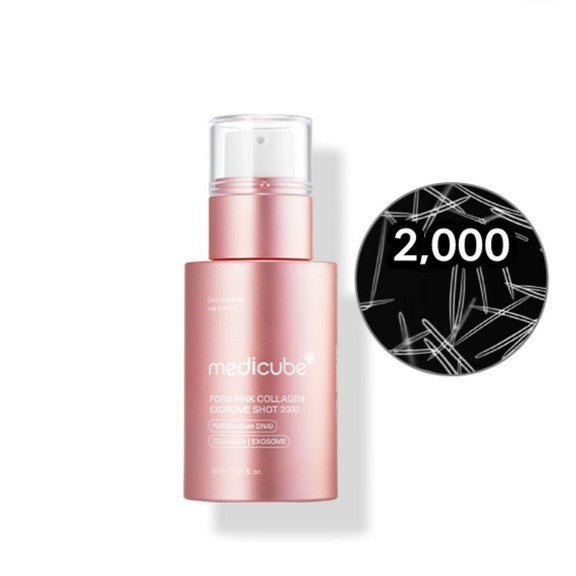 [NEW] MEDICUBE PDRN Pink Collagen Exosome Shot Ampoule (2000 / 7500), 30ml