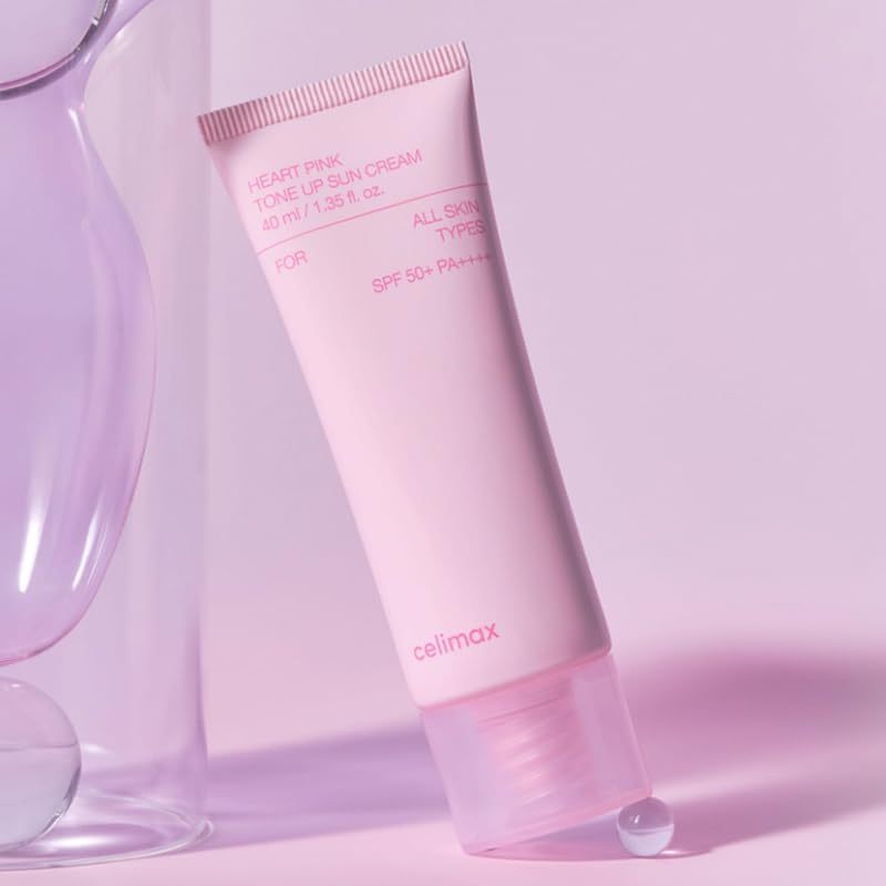 CELIMAX Heart Pink Tone Up Sun Cream SPF50+ PA++++ 40ml