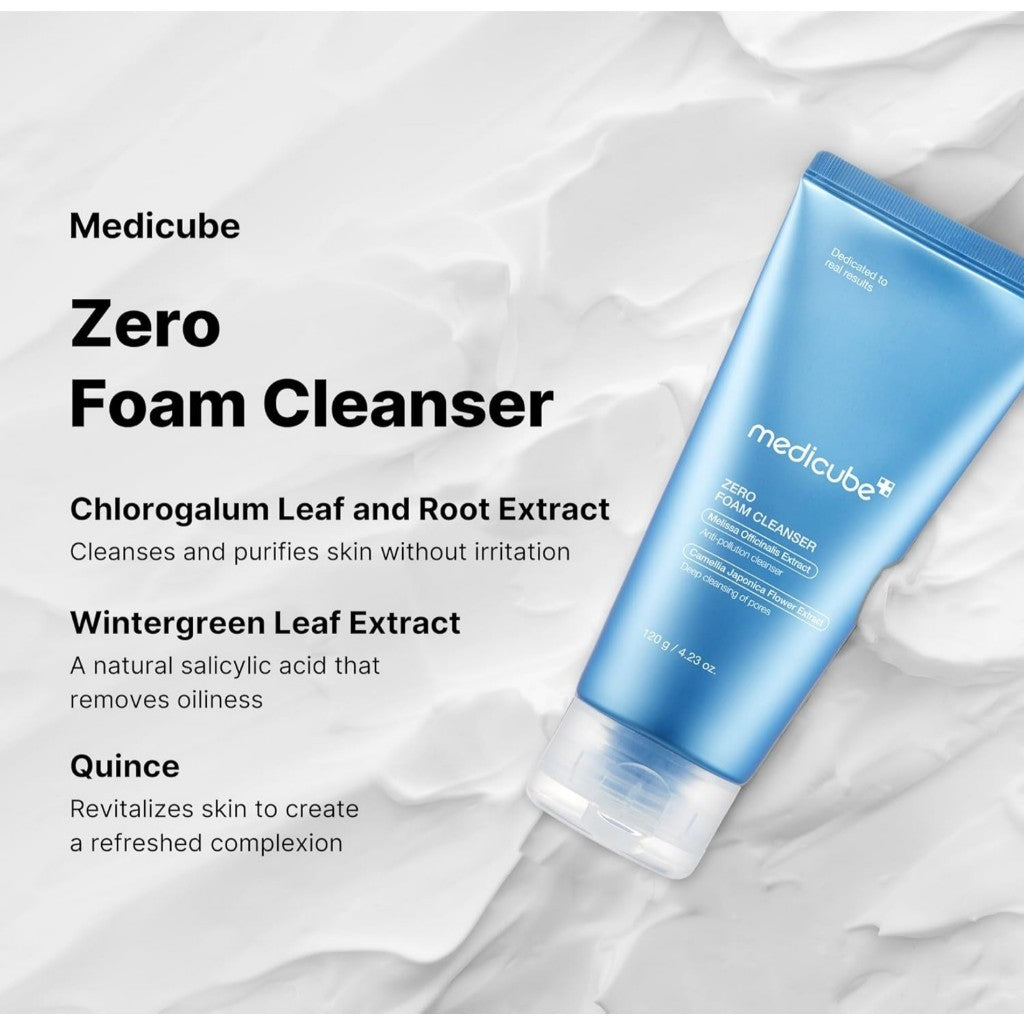 MEDICUBE Zero Foam Cleanser 120ml