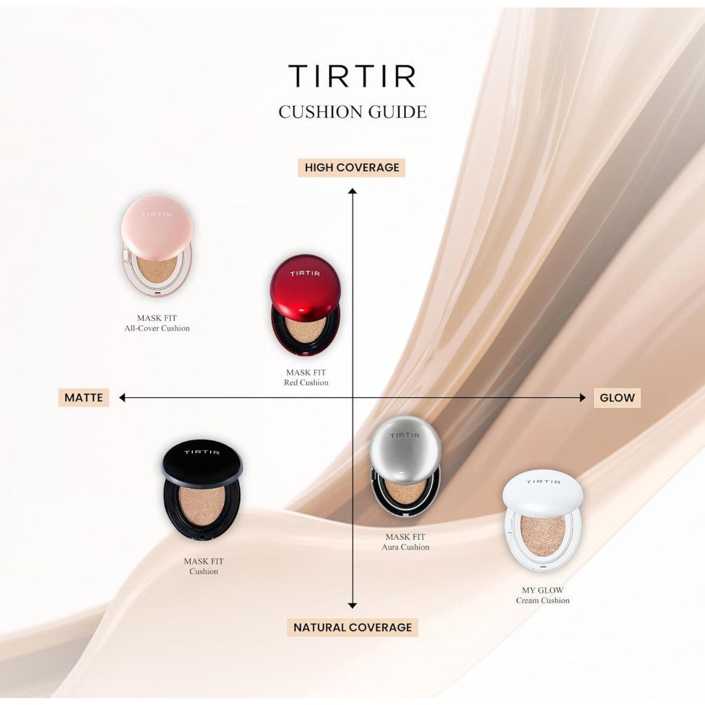 TIRTIR Aura Glow Cushion 18g (3 tonos)