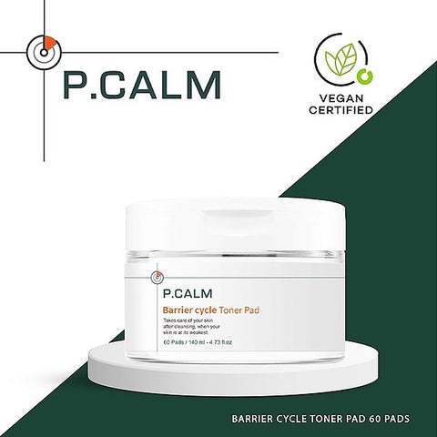 P.CALM Barrier Cycle Toner Pad 60pads