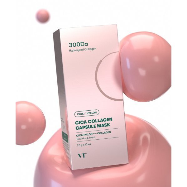 VT Capsule Mask (6 Types) │ Cica Collagen / Cica Reti-A / Cica / Super Hyalon / Cica Vital / Progloss Gold