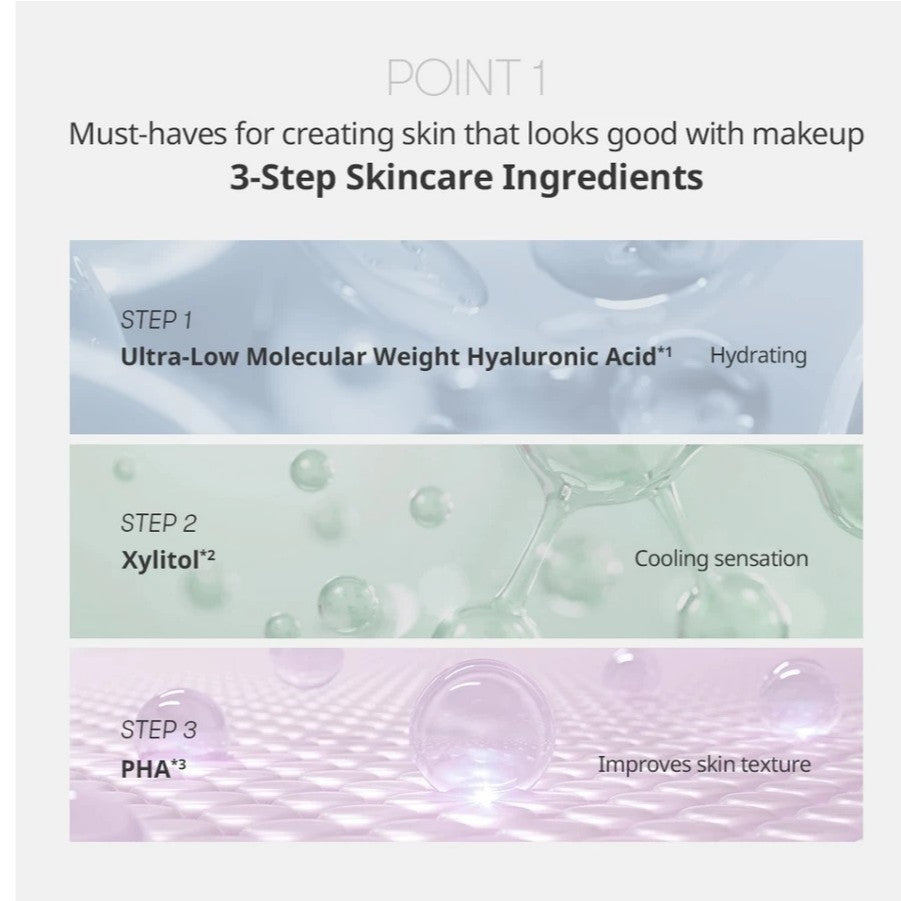 VT Skin Pack Cooling Pack 100ea 210g (3 Types) │ Mild / Smooth / Luminous