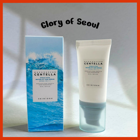 SKIN1004 Madagascar Centella Hyalu-Cica Water-Fit Sun Serum SPF50+ PA++++ (50ml / 100ml / Twin Pack)