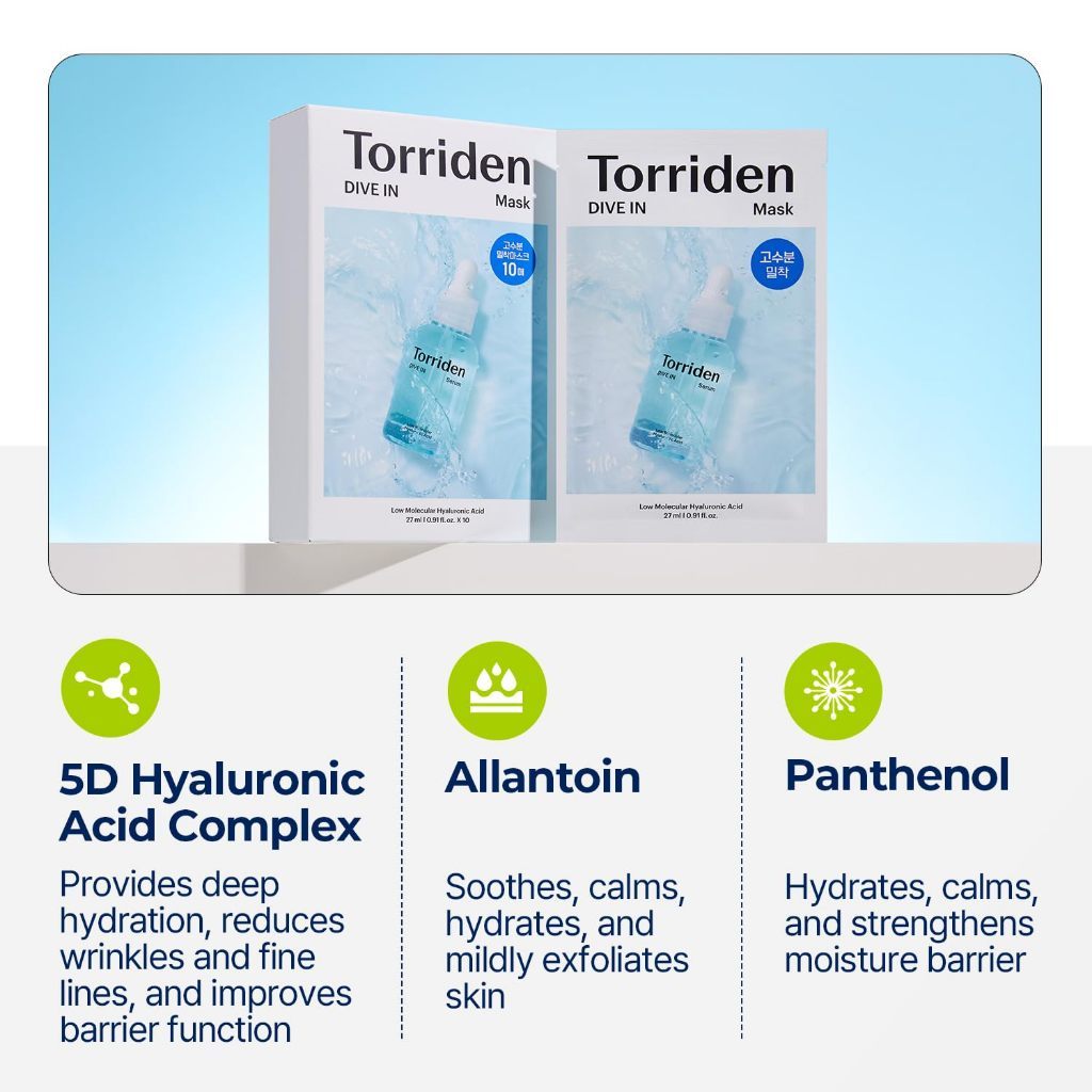 TORRIDEN Mask Sheet(4Type) 1P