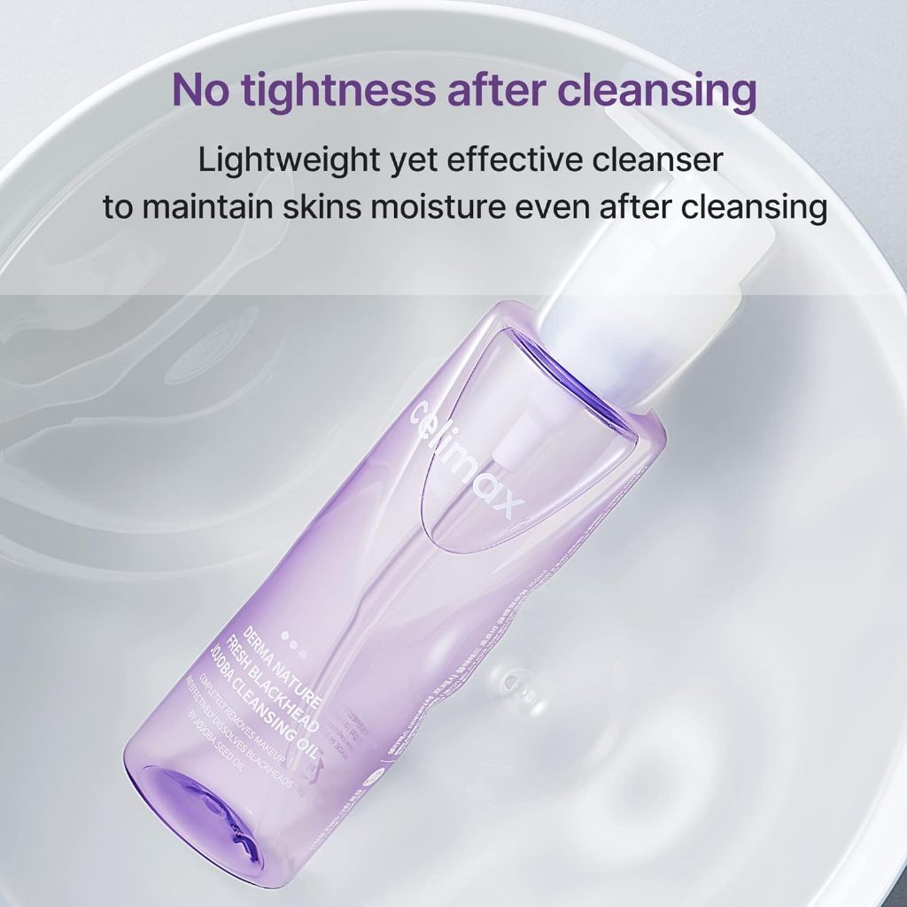 CELIMAX Derma Nature Fresh Blackhead Jojoba Cleansing Oil 20ml / 150ml