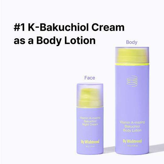 BY WISHTREND  Vitamin A-mazing Bakuchiol Body Lotion 150g