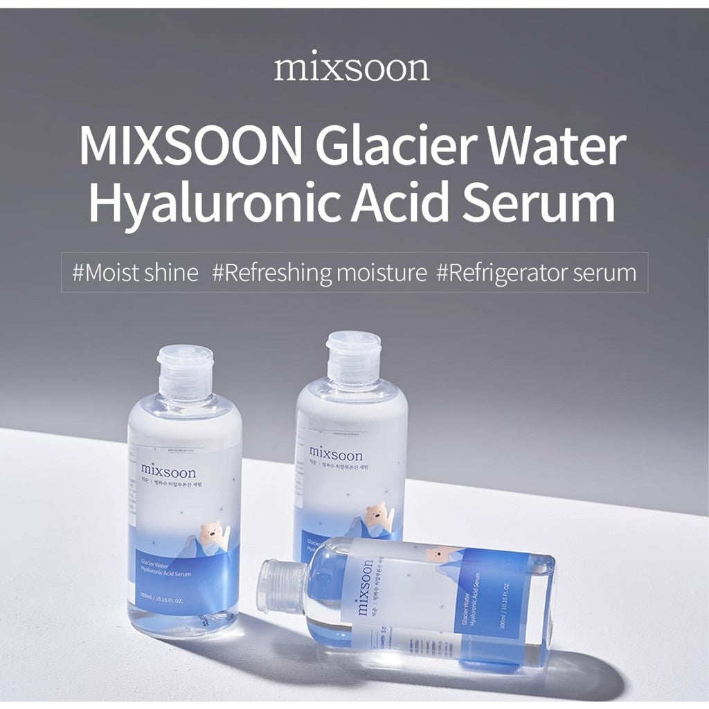 mixsoon Glacier Water Hyaluronic Acid Serum 100ml / 300ml