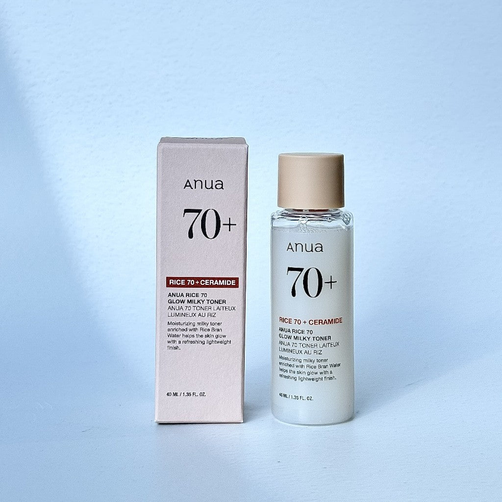 ANUA Rice 70 Glow Milky Toner 40ml / 250ml