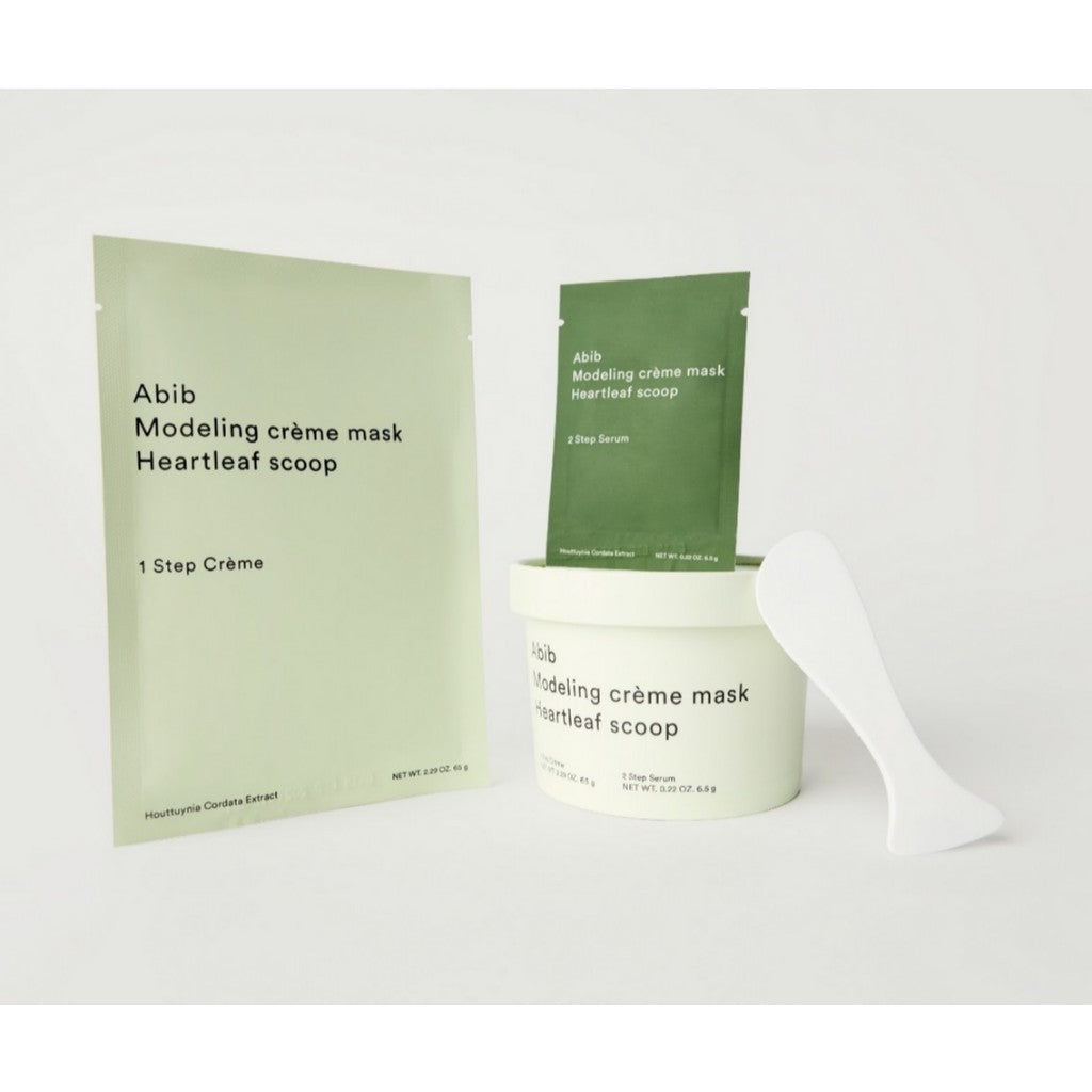Abib Modeling Cream Mask (2 Types) | Heartleaf Scoop / Jericho Rose Scoop