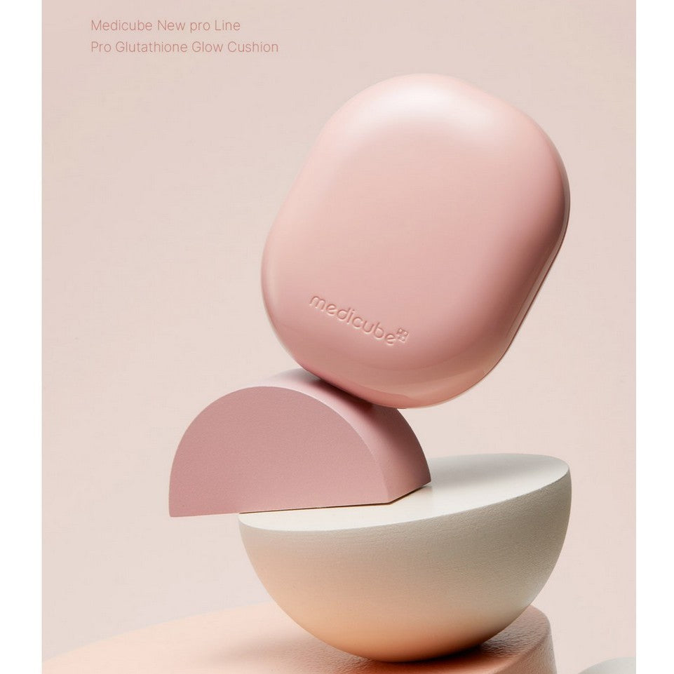 MEDICUBE Pro Glutathione and Collagen Cushion, 15g  2Types (Glow / Velvet) | SPF40 PA++
