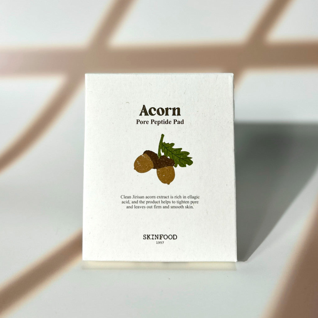 [TRIAL SET] SKINFOOD Acorn Pore Peptide Pad 10 Sheets