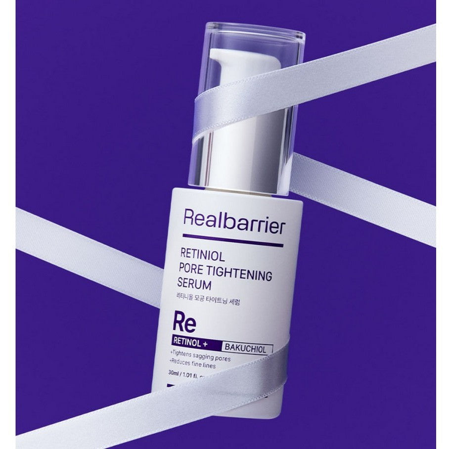 Real Barrier Serum (3 Types), 30mL | Peptivita C Blemish Serum / Retiniol Pore Tightening Serum / PDRN Glow Repair Serum