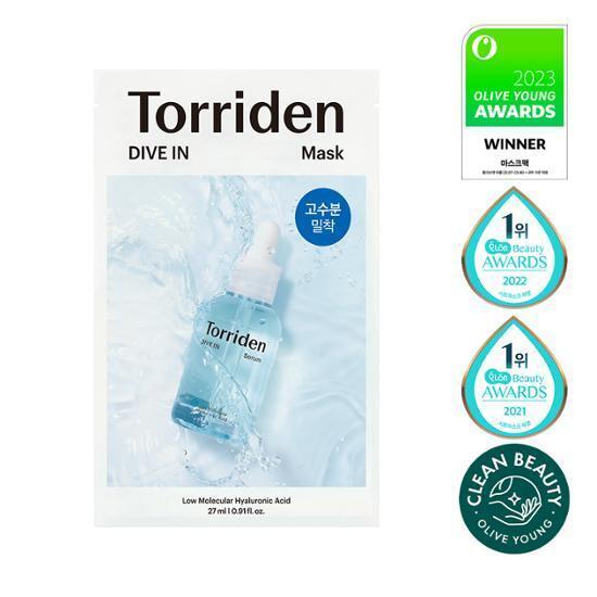 Torriden Mask Sheet 1 Sheet (4 Types)