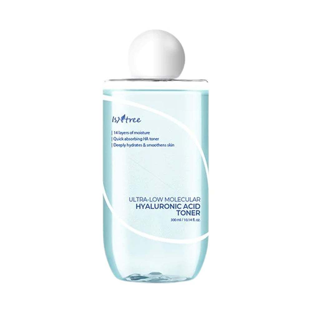 ISNTREE Ultra-Low Molecular Hyaluronic Acid Toner Original Product 300ml / Refill 200ml