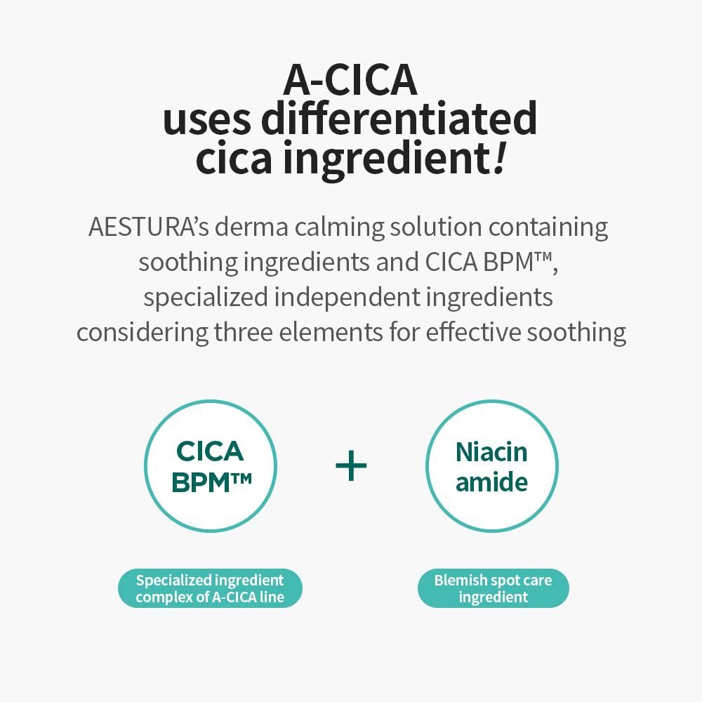 Sérum calmante para imperfeições AESTURA A-Cica 365 | 40ml / 25ml