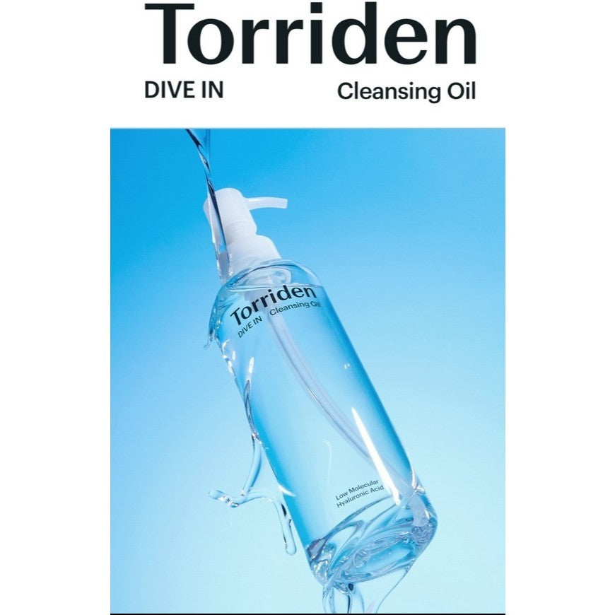 Torriden DIVE-IN Low-Molecular Hyaluronic Acid Cleansing Oil, 200mL