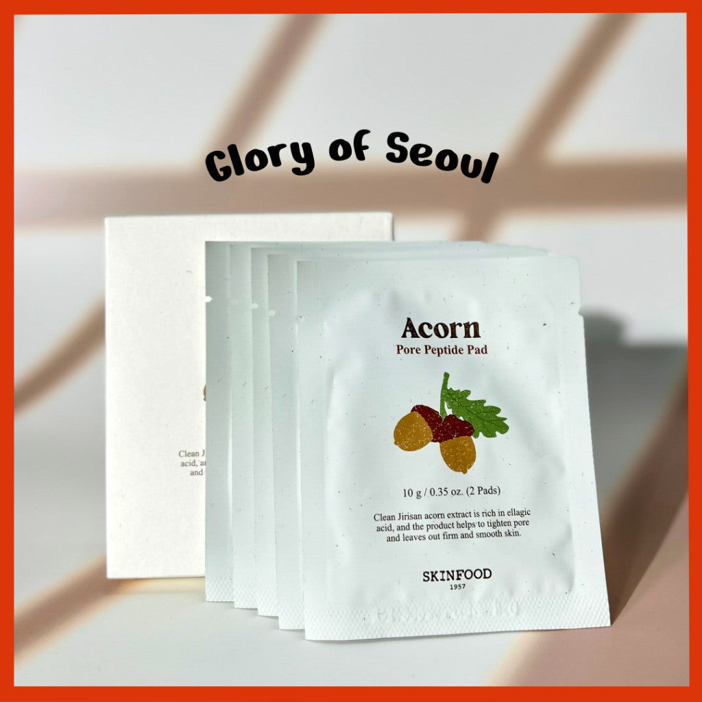[TRIAL SET] SKINFOOD Acorn Pore Peptide Pad 10 Sheets