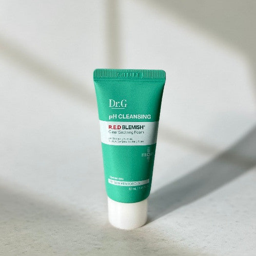 MINI Dr.G pH Cleansing R.E.D Blemish Clear Soothing Foam 75ml/30ml