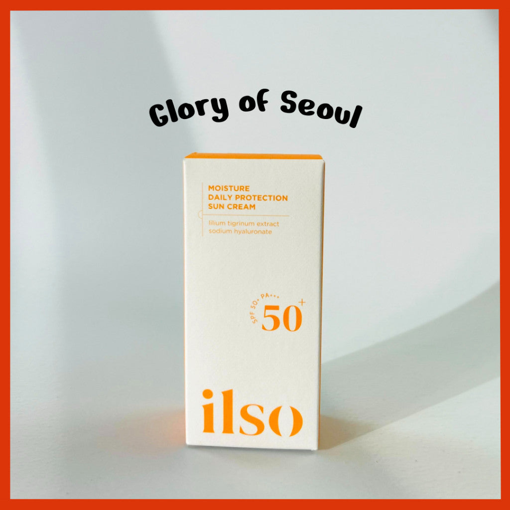 ILSO Moisture Daliy Protection Sun Cream 50ml spf50++ **expiration date - 2025.05.30.**