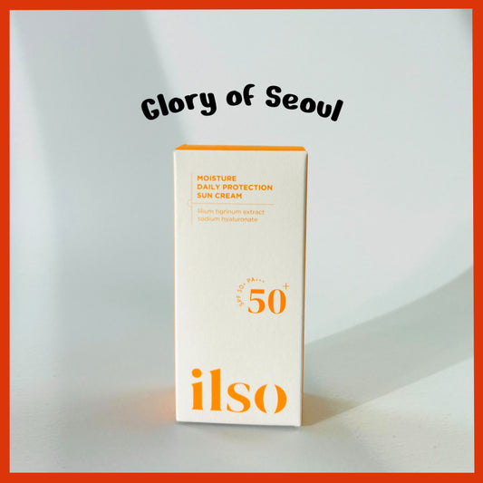 ILSO Moisture Daliy Protection Sun Cream 50ml spf50++ **expiration date - 2025.05.30.**