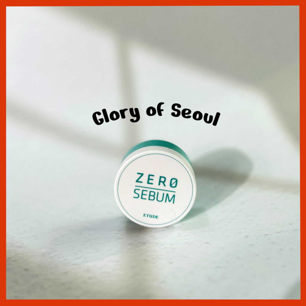 ETUDE Zero Sebum Drying Powder 4g New | Lightweight Oil Control No Sebum Loose Face Powder with 80% Mineral | Long Lasting for Setting or Foundation Makes Skin Downy
