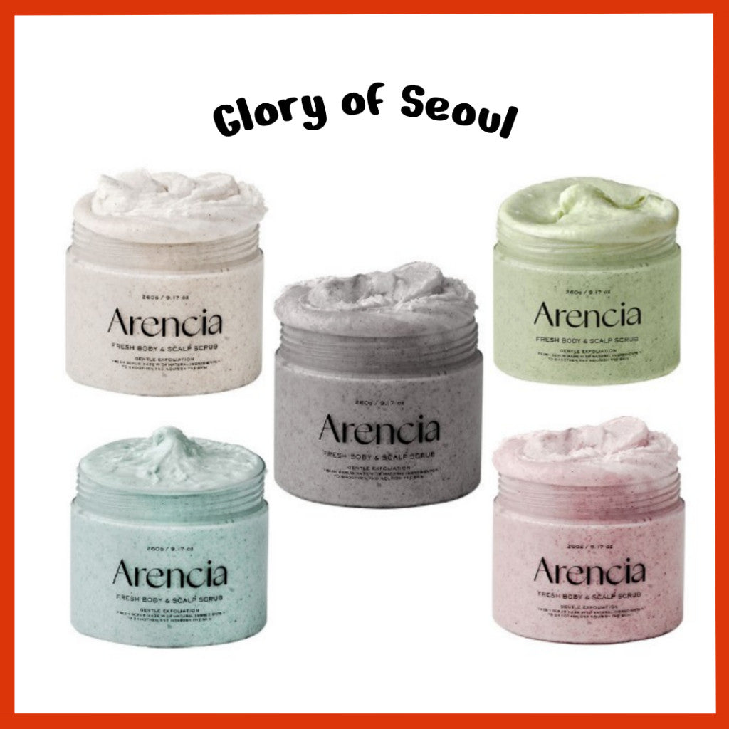 Exfoliante corporal ARENCIA Fresh Cloud (5 tipos)