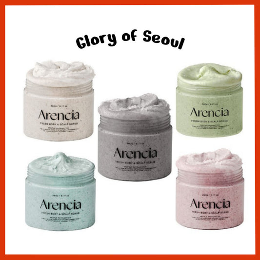 ARENCIA Fresh Cloud Body Scrub 5Type