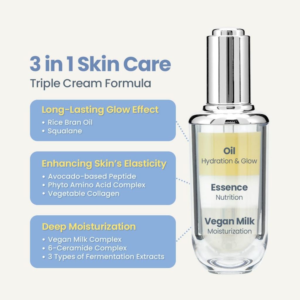 TIRTIR Ceramic Milk Ampoule 40ml / 10ml