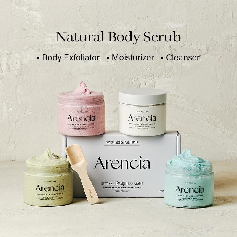 ARENCIA Fresh Cloud Body Scrub (5 Types)