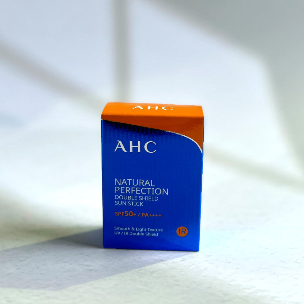 AHC Natural Perfection Double Shield Sun Stick SPF50+ PA++++, Natural Perfection Fresh Sun Stick SPF50+ PA++++, Korean Beauty UV Protect