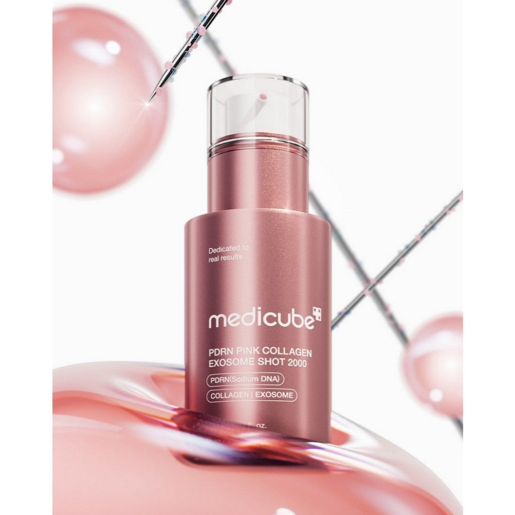 [NEW] MEDICUBE PDRN Pink Collagen Exosome Shot Ampoule (2000 / 7500), 30ml