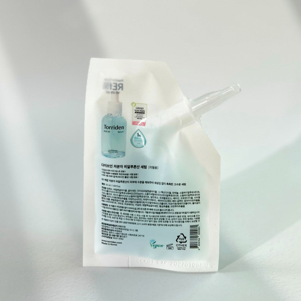 [REFILL] TORRIDEN DIVE-IN Low-Molecular Hyaluronic Acid Serum 50ML