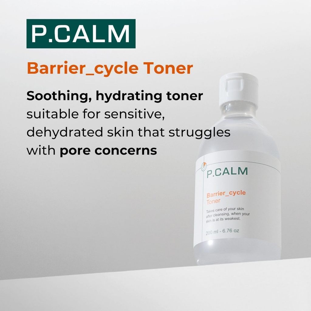 P.CALM Barrier Cycle Super Soothing Calming Essence Toner 200ml