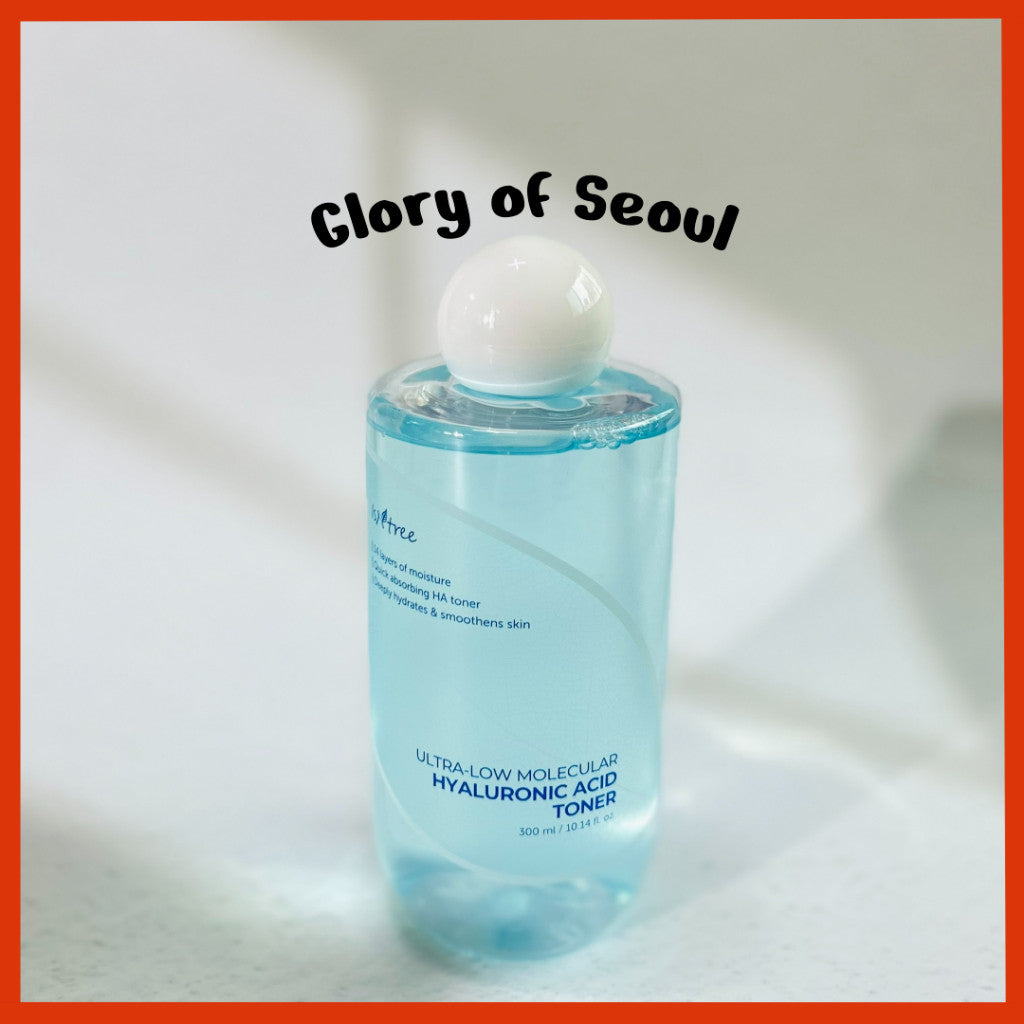 ISNTREE Ultra-Low Molecular Hyaluronic Acid Toner Product - 300ml/Refill - 200ml