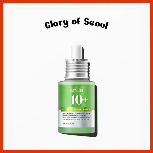 ANUA Azelaic Acid 10 Hyaluron Redness Soothing Serum 30ml