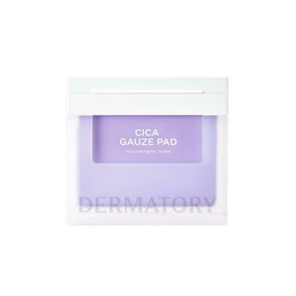 DERMATORY Hypoallergenic CICA Rescue Gauze, Pro Trouble Pore Clear, Retinal Lifting Pad 3Type