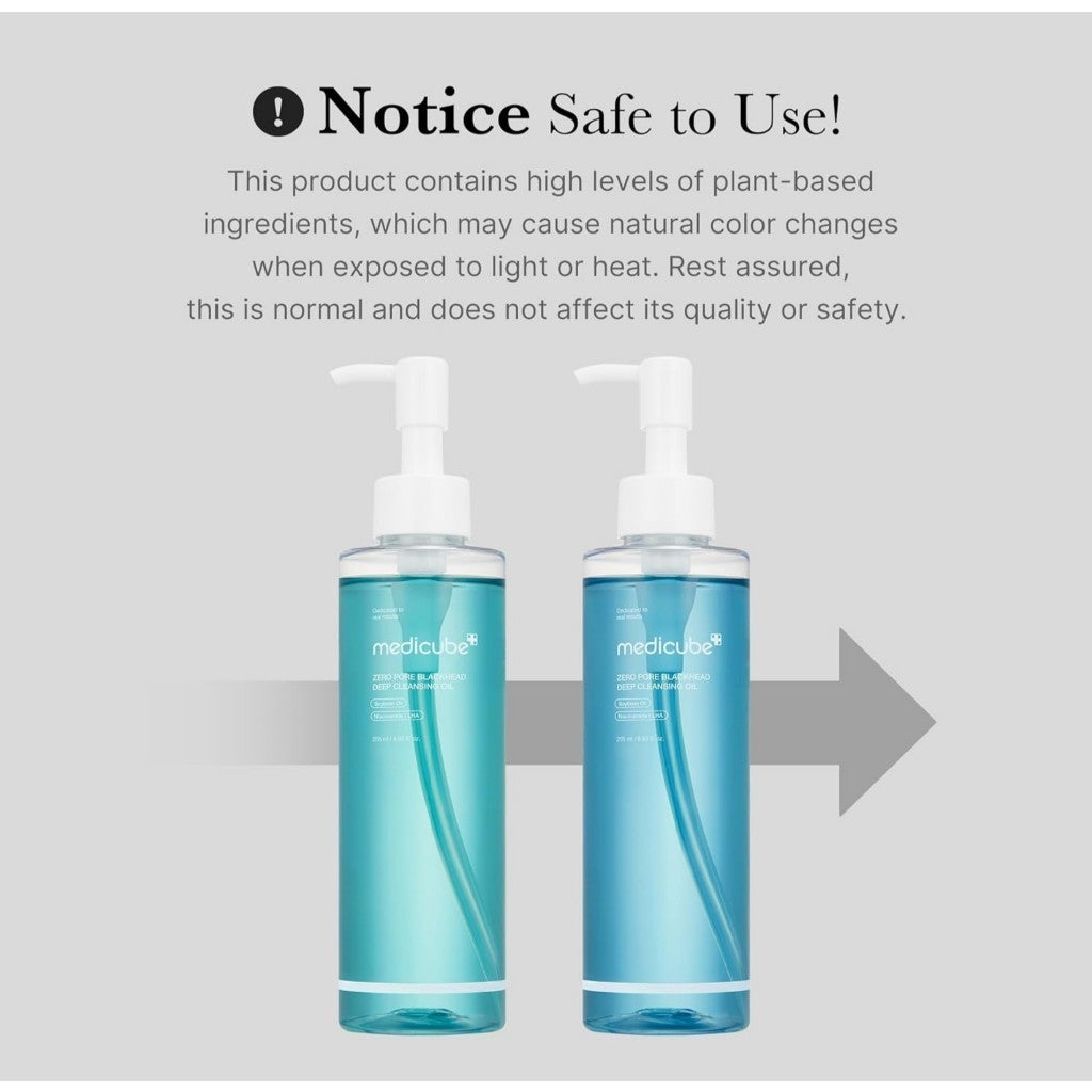 Medicube Zero Pore Blackhead Deep Cleansing Oil, 205mL
