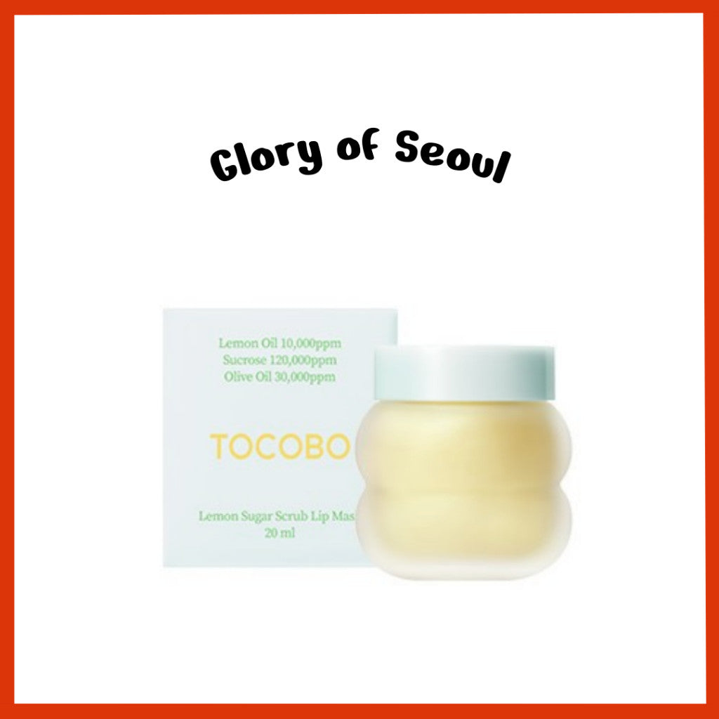 [New] TOCOBO Lemon Sugar Scrub Lip Mask 20ml