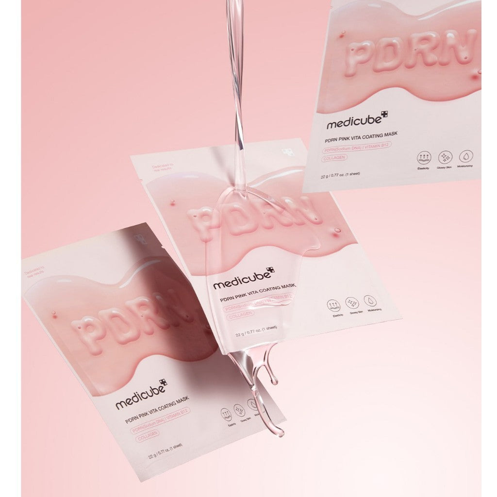 [NEW] MEDICUBE PDRN Pink Vita Coating Mask 22g, 1 sheet