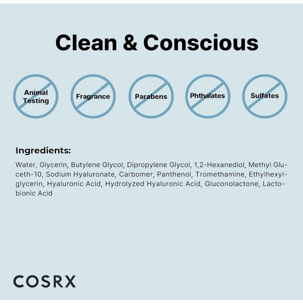 COSRX Hydrium Triple Hyaluronic Moisture Ampoule, 40ml