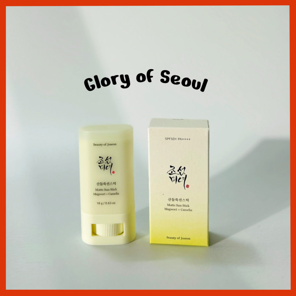 BEAUTY OF JOSEON Matte Sun Stick : Mugwort+Camelia 18g / 2 Options