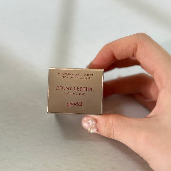[MINI] Goodal Peony Peptide Volume Ampoule / Cream 10ml (2 Options)