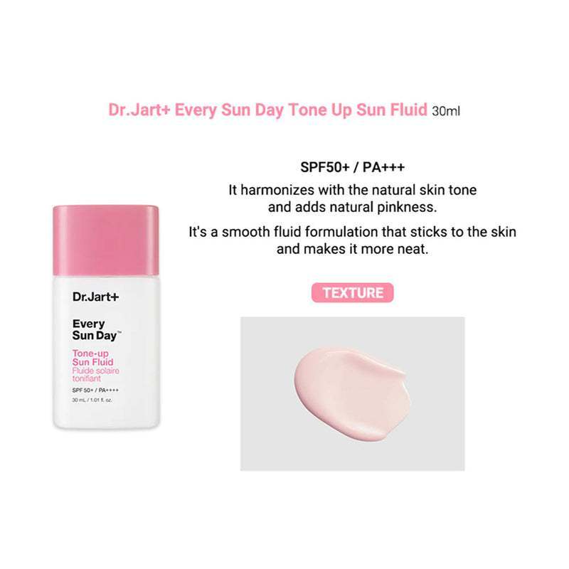 DR.JART+ Every Sun Day Tone-Up Sun Fluid SPF 50+ PA++++ 30ml