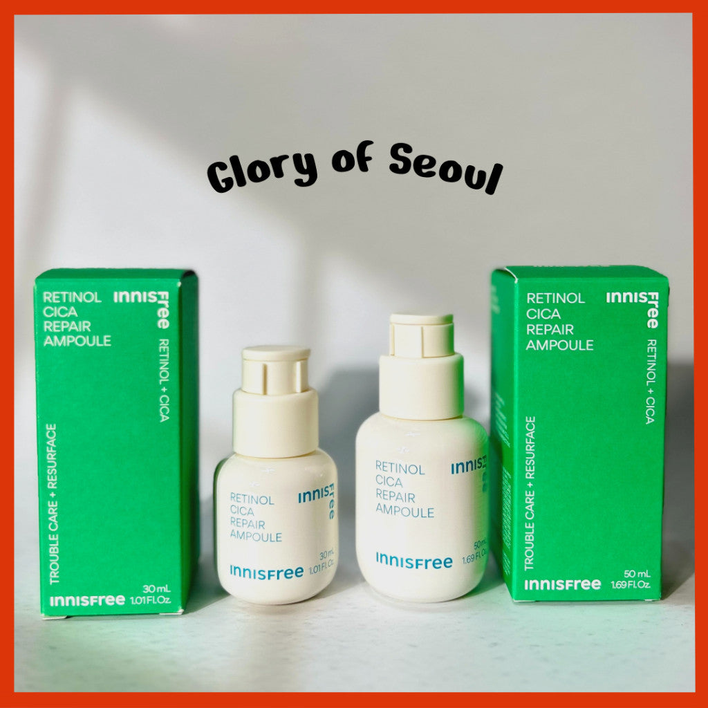[INNISFREE] Retinol Cica Repair Ampoule 30mL | Pore Care, Blemish Care, Vegan